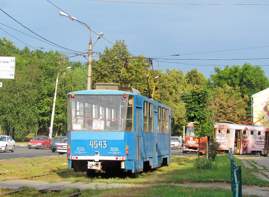 Харьков, Tatra T6B5SU № 4543