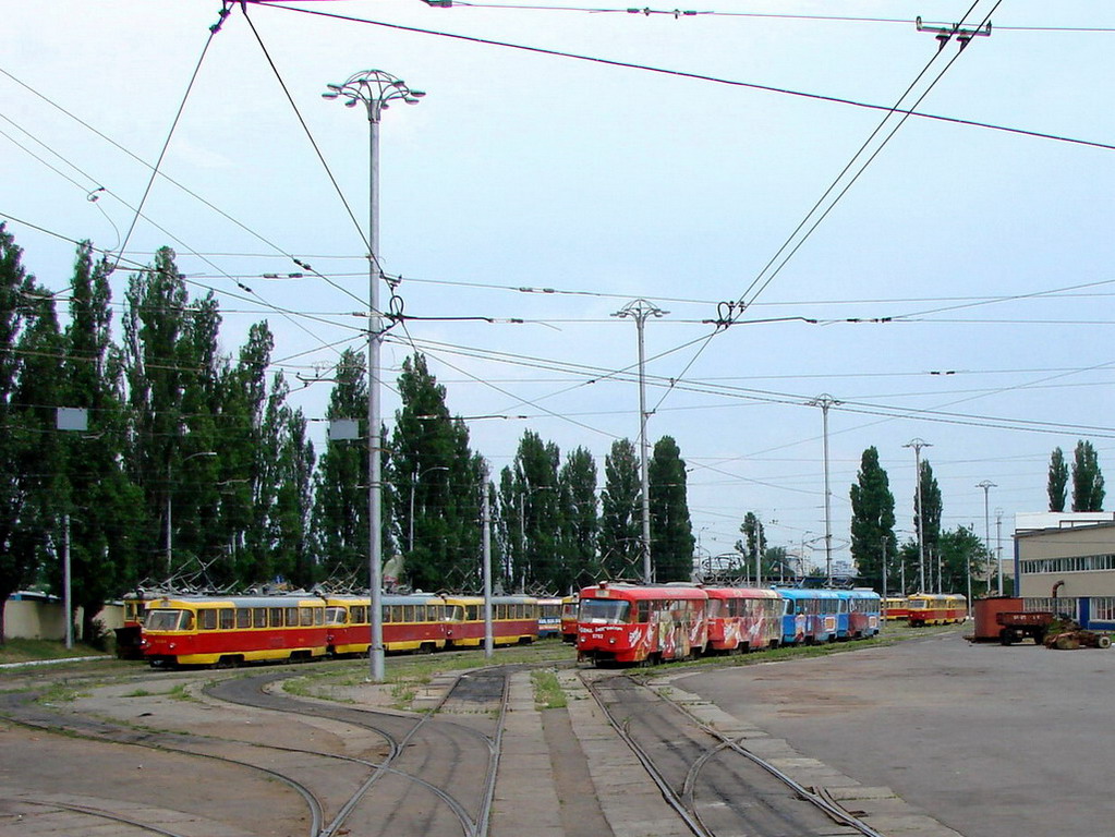 Kyiv — Tramway depots: Podilske