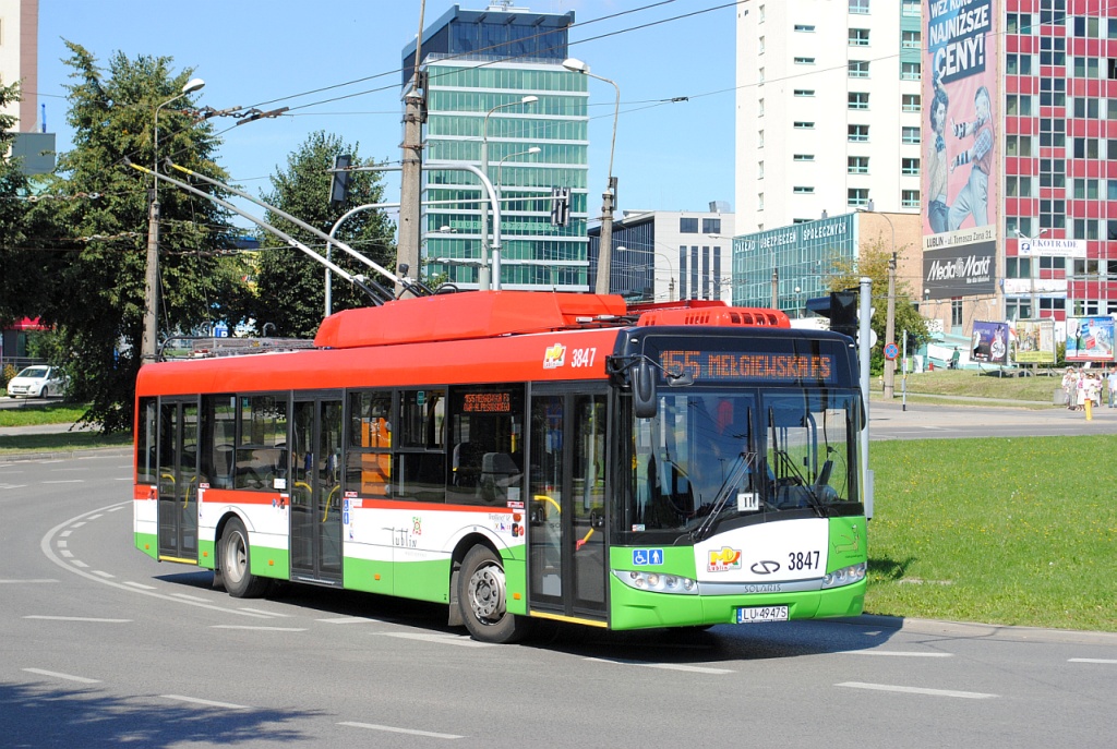 Lublin, Solaris Trollino III 12 Škoda — 3847