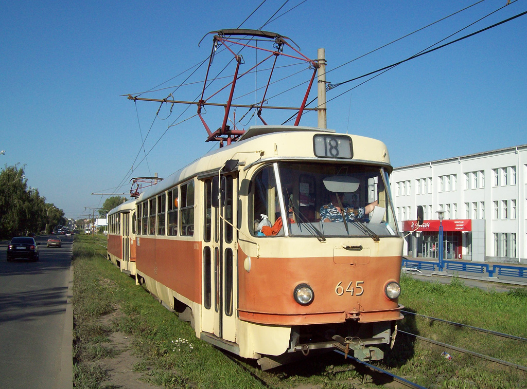 Екатеринбург, Tatra T3SU (двухдверная) № 645