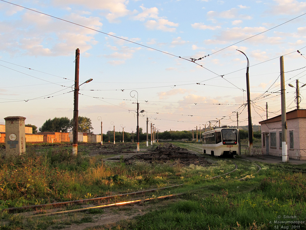 Magnitogorsk, 71-619KT № 2289; Magnitogorsk — Tram depot # 2