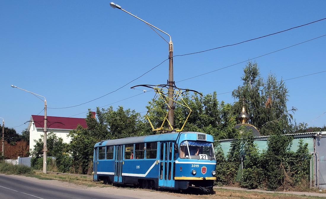 Odesa, Tatra T3R.P № 3315
