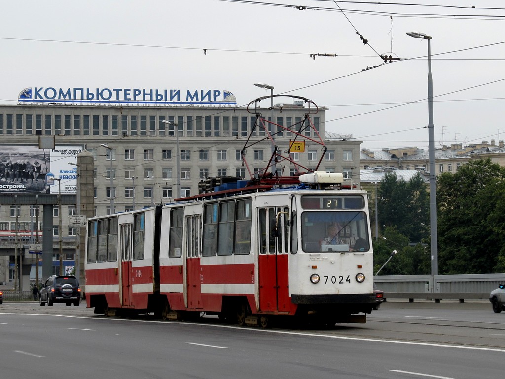 Санкт-Петербург, ЛВС-86К № 7024