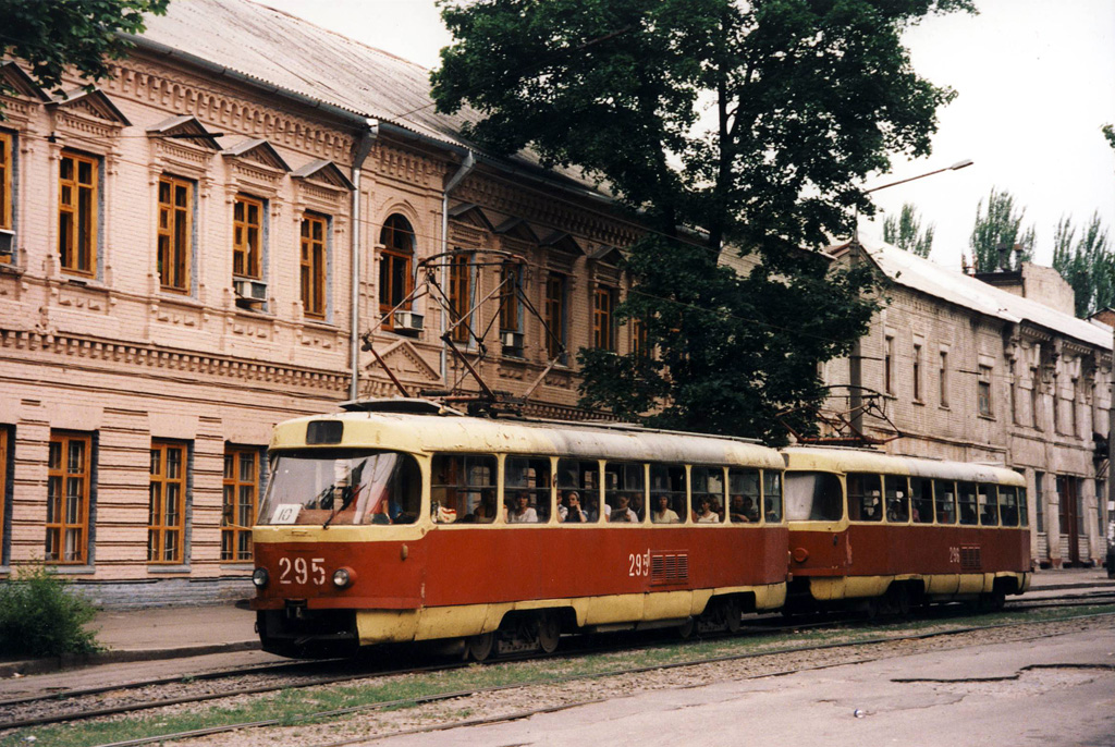 Запорожье, Tatra T3SU (двухдверная) № 295; Запорожье, Tatra T3SU (двухдверная) № 296