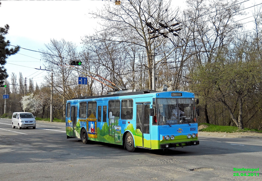 Крымский троллейбус, Škoda 14Tr02/6 № 8050