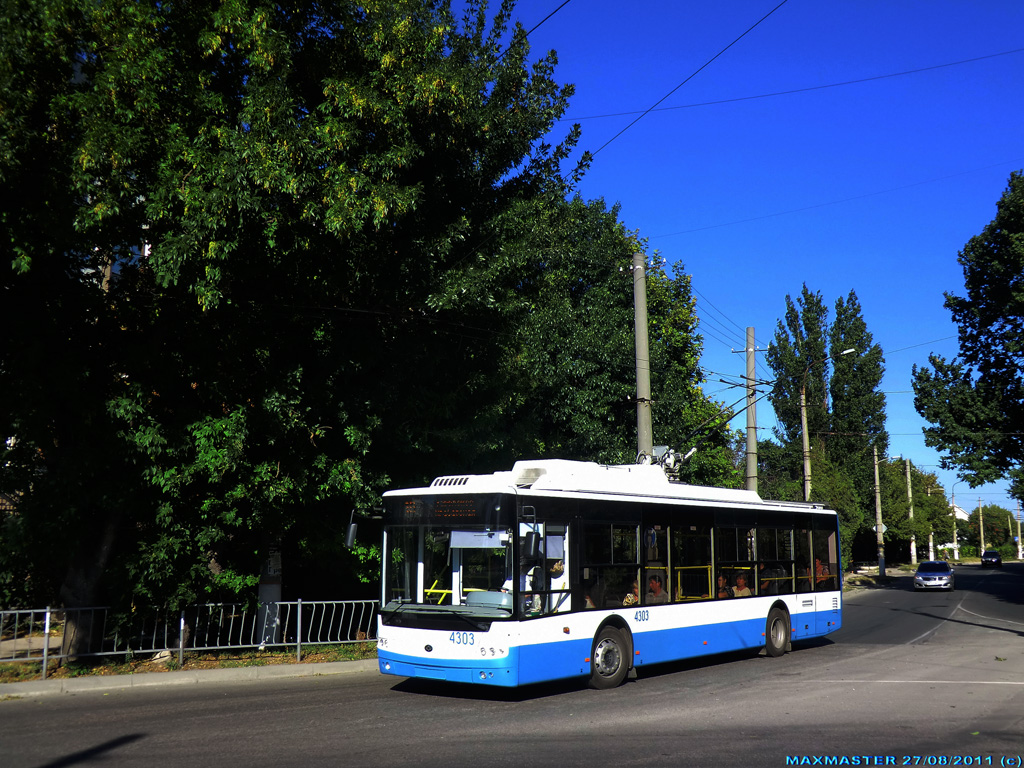 Crimean trolleybus, Bogdan T70110 № 4303