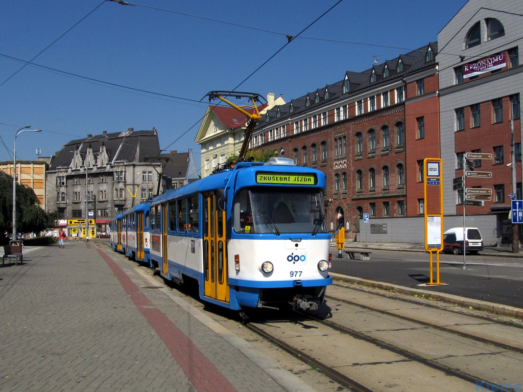 Острава, Tatra T3R.P № 977