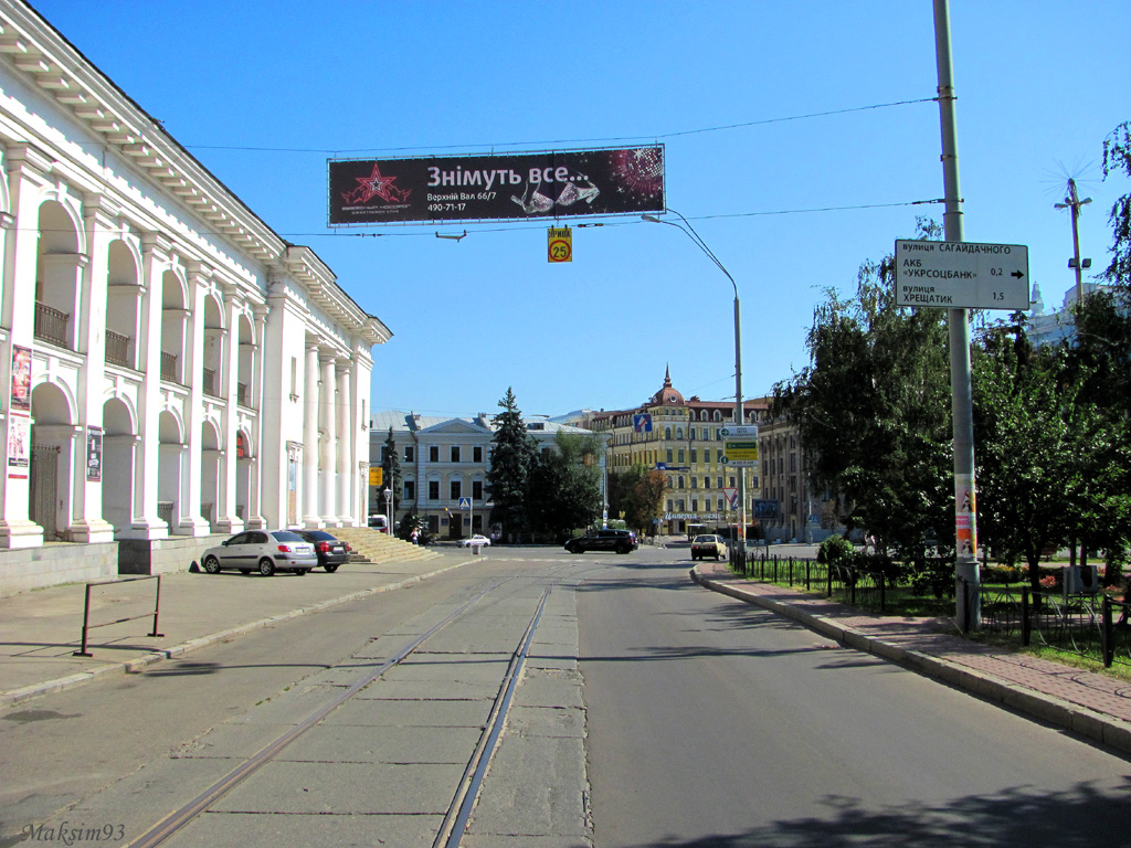 Киев — Трамвайные линии: Закрытые линии