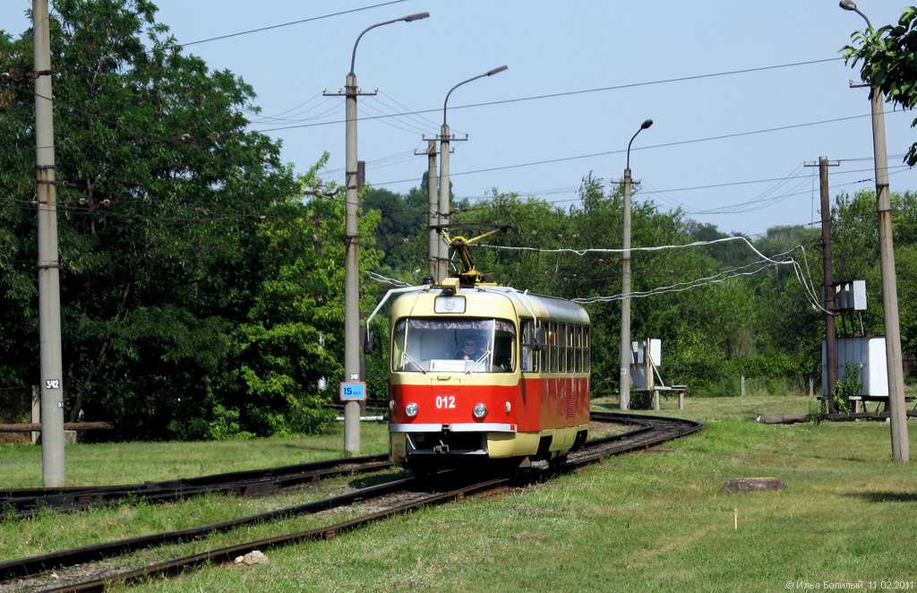 Кривой Рог, Tatra T3R.P № 012