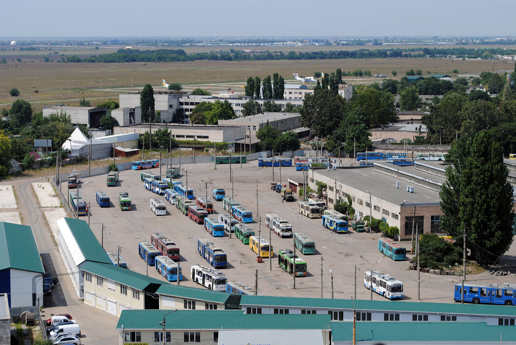 Odessa — Aerial Views; Odessa — Trolleybus Depot #2