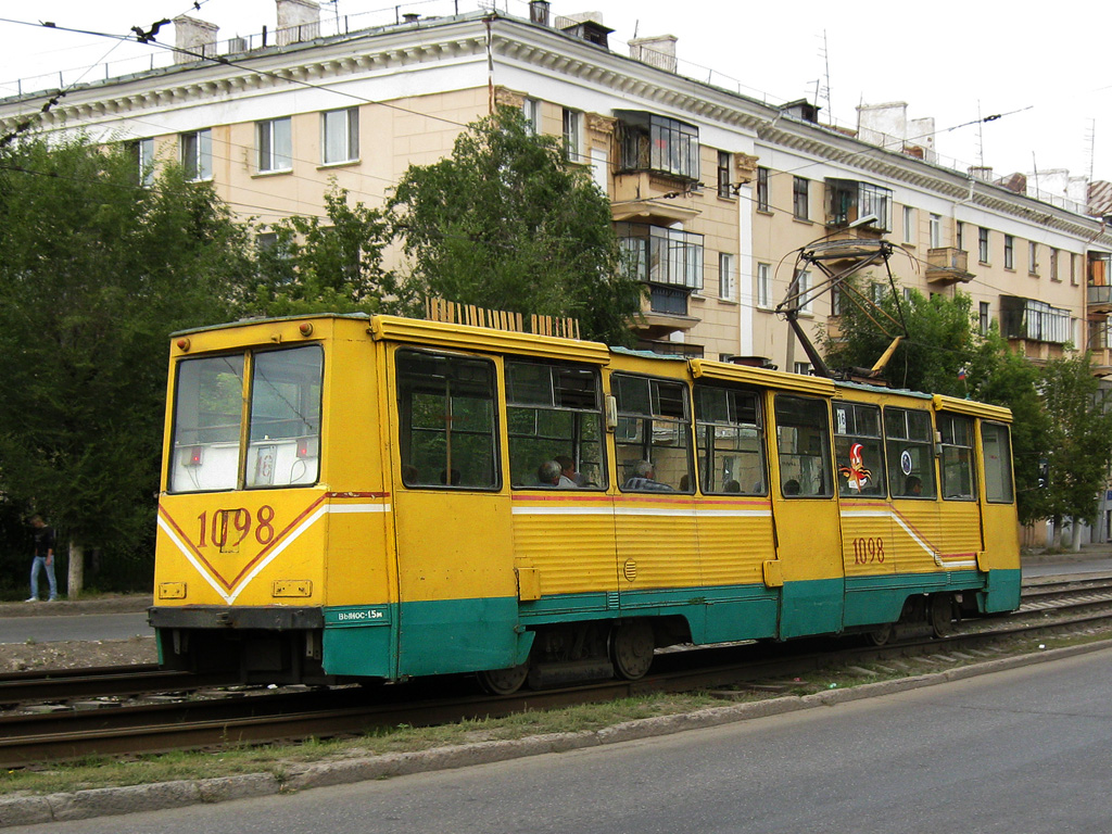 Магнитогорск, 71-605 (КТМ-5М3) № 1098 — Фото — Городской электротранспорт