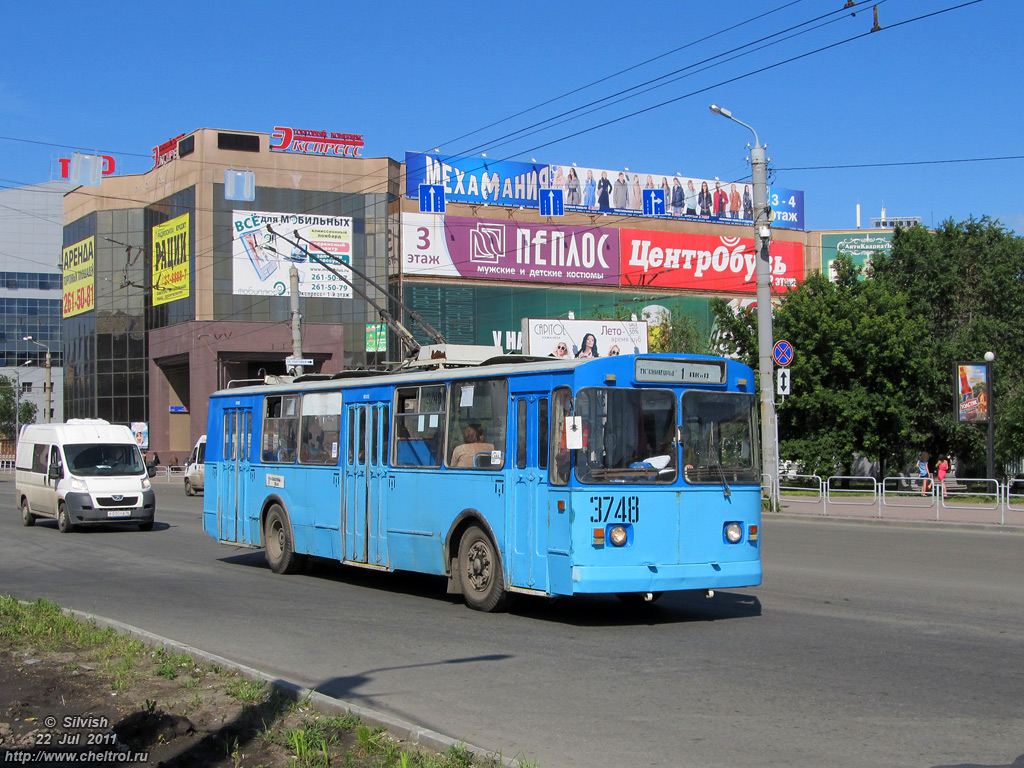 Челябинск, ЗиУ-682В-012 [В0А] № 3748