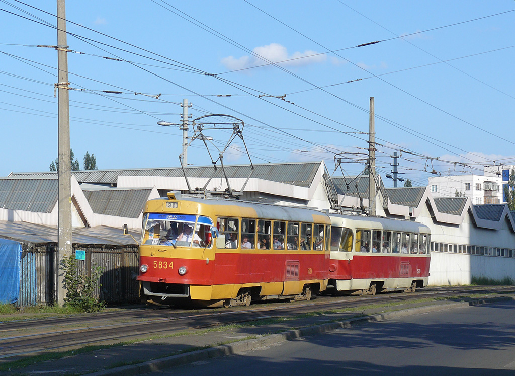 Київ, Tatra T3SU № 5634