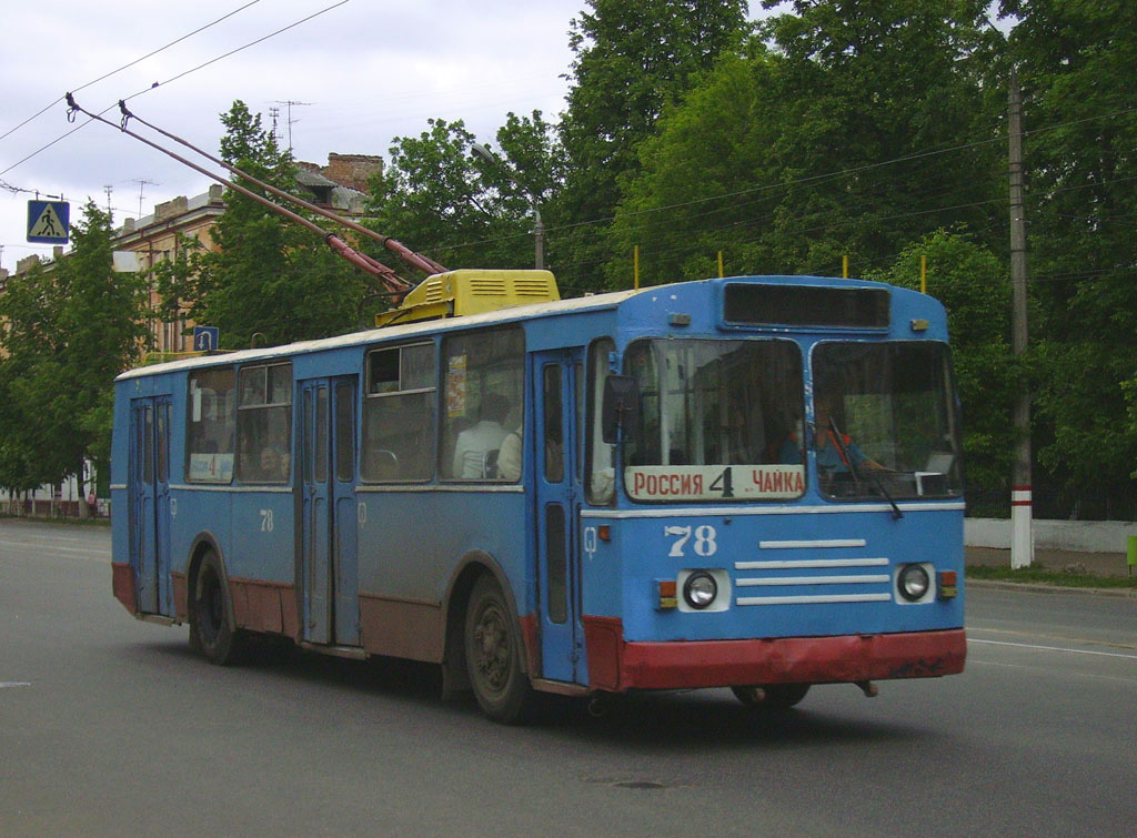 Тверь, ЗиУ-682В № 78; Тверь — Тверской троллейбус в начале 2000-х гг. (2002 — 2006 гг.)