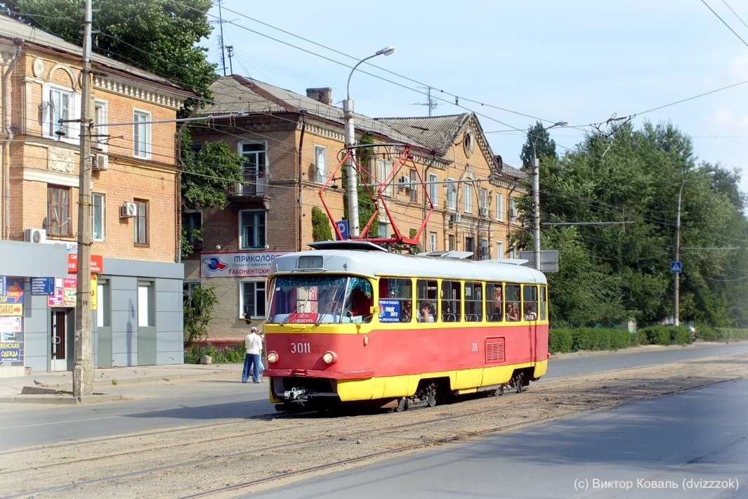 Volgograd, Tatra T3SU (2-door) № 3011