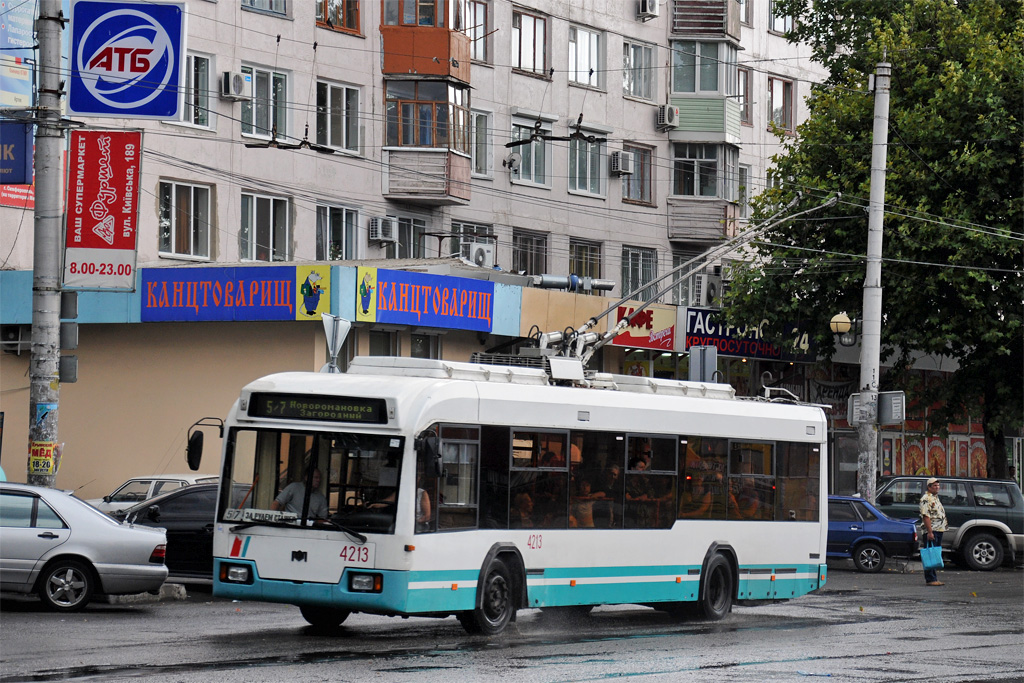 Crimean trolleybus, BKM 32102 # 4213