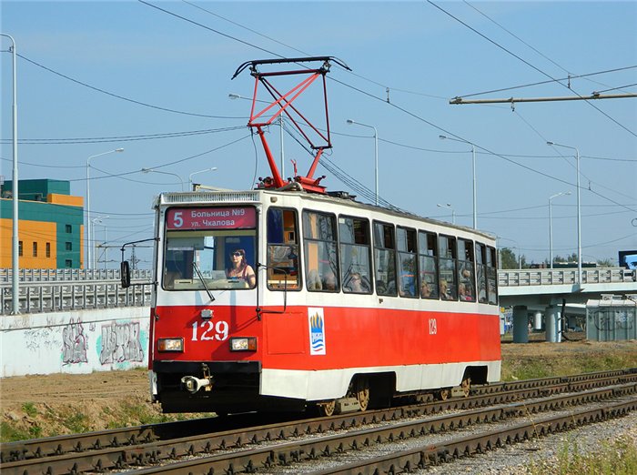 Ярославль, 71-605 (КТМ-5М3) № 129