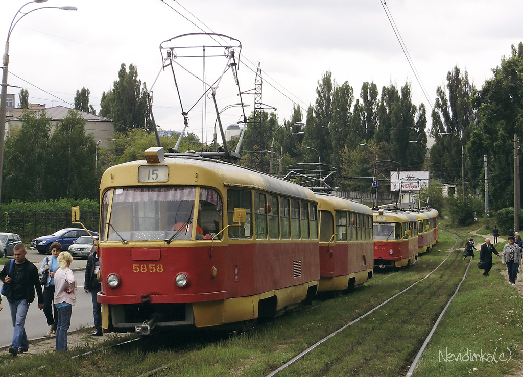 Kijów, Tatra T3SU Nr 5858