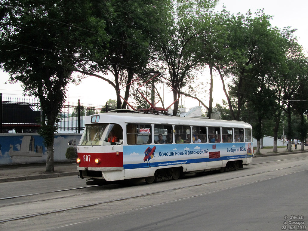 Самара, Tatra T3SU № 807