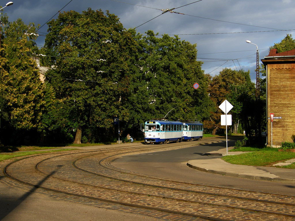 Рыга, Tatra T3A № 30144; Рыга — Трамвайные линии и инфраструктура