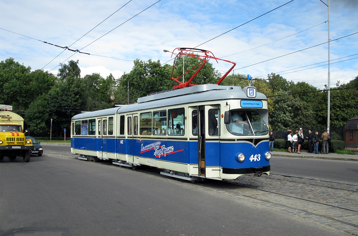 Kaliningrad, Duewag GT6 Nr. 443