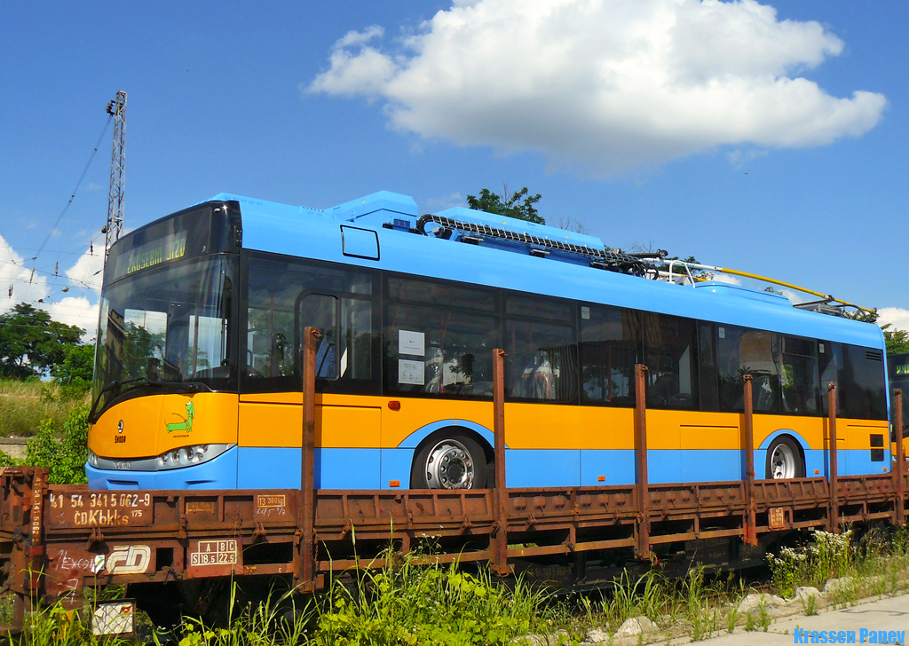 Sofia, Škoda 26Tr Solaris III Nr 1603; Sofia — Delivery of the new trolleybuses Skoda 26Tr