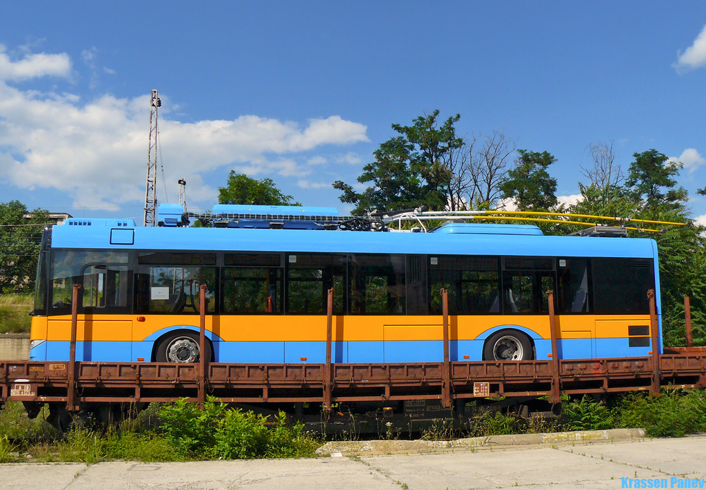 Sofia, Škoda 26Tr Solaris III č. 1603; Sofia — Delivery of the new trolleybuses Skoda 26Tr