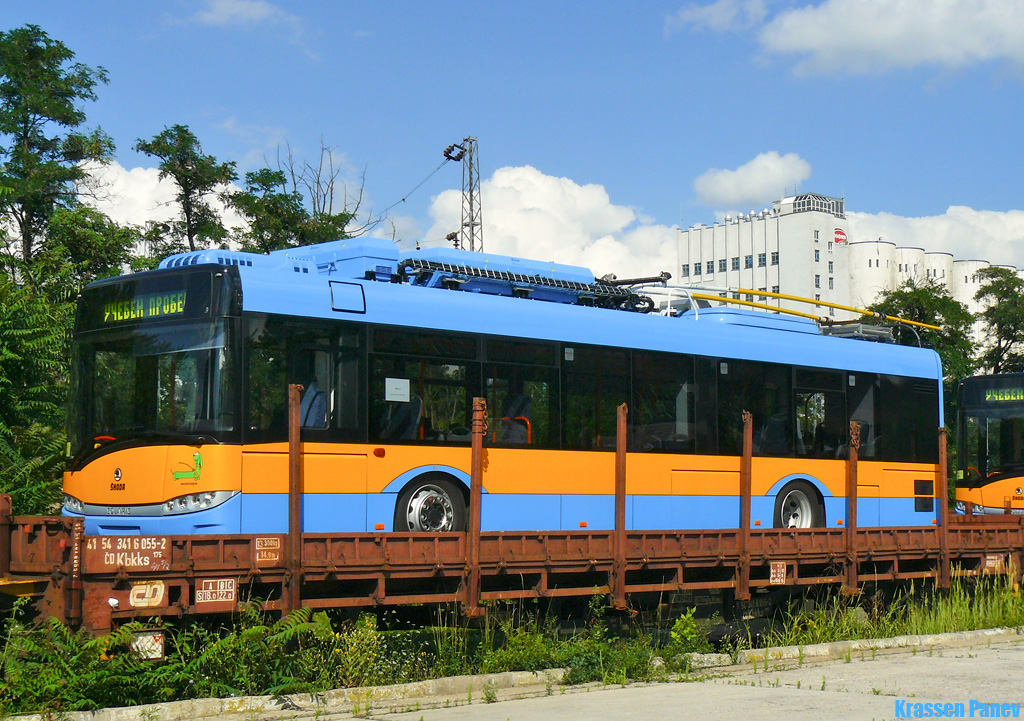 София, Škoda 26Tr Solaris III № 1605; София — Доставка на новите тролейбуси Skoda 26 TR — юли 2010 г.