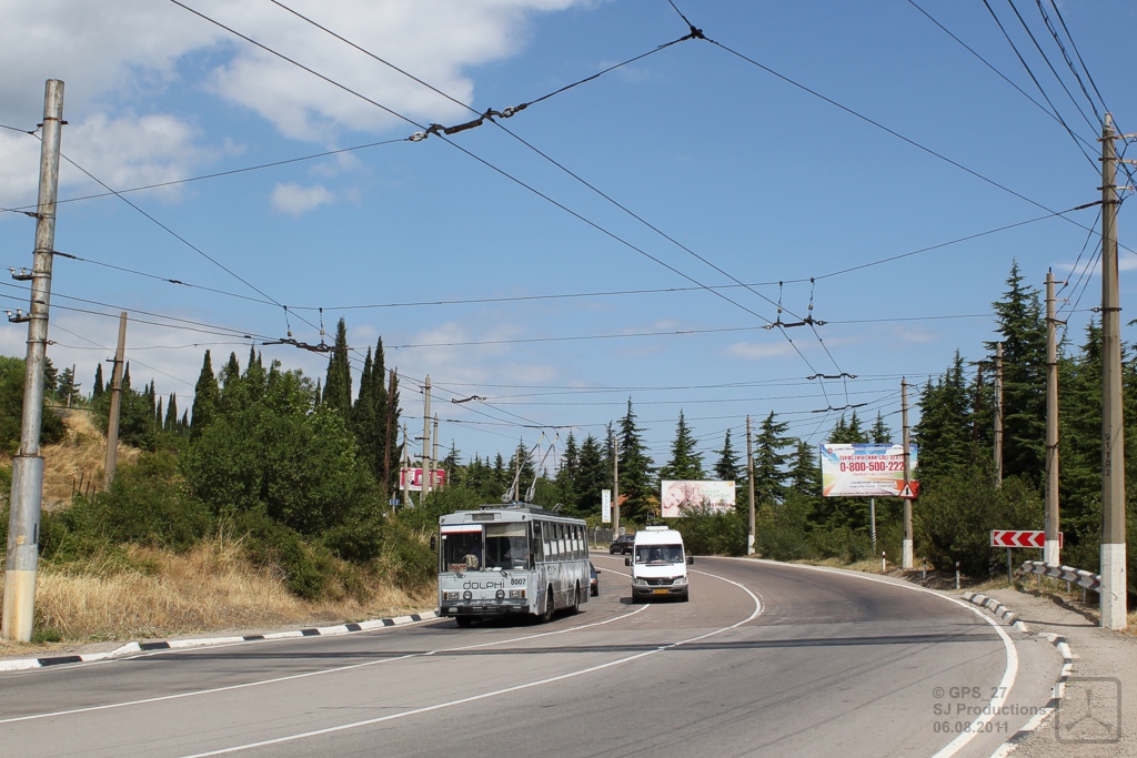 Crimean trolleybus, Škoda 14Tr02/6 # 8007