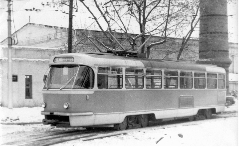 Самара, Tatra T3SU (двухдверная) № 565; Самара — Исторические фотографии — Трамвай и Троллейбус (1942-1991)