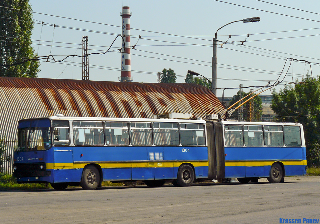 София, Ikarus 280.92 № 1304; София — Исторически снимки — Тролейбуси (1990–2010)