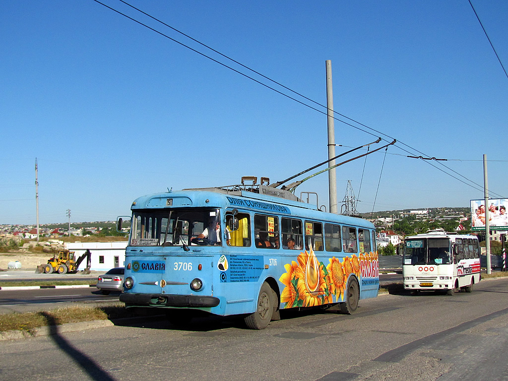 Crimean trolleybus, Škoda 9TrH27 № 3706