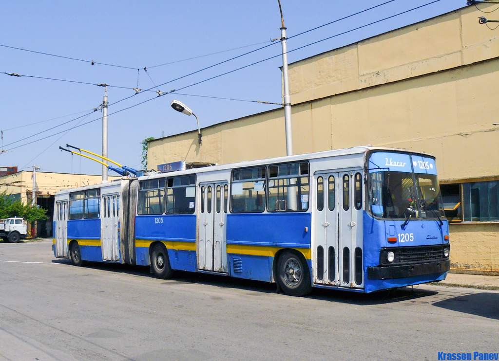 София, Ikarus 280.92 № 1205; София — Исторически снимки — Тролейбуси (1990–2010)