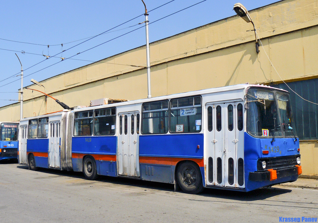 София, Ikarus 280.92 № 1429; София — Исторически снимки — Тролейбуси (1990–2010)