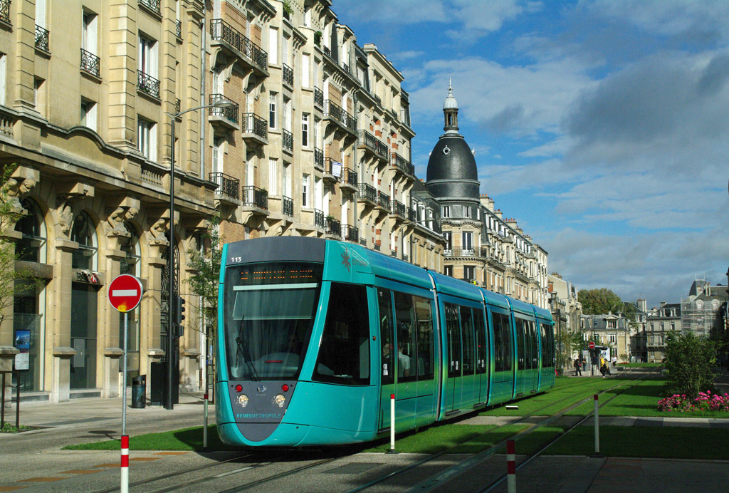 Реймс, Alstom Citadis 302 № 113