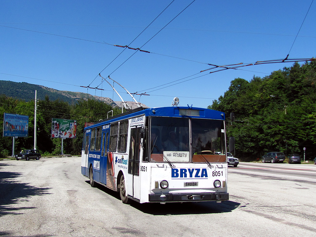 Crimean trolleybus, Škoda 14Tr02/6 # 8051