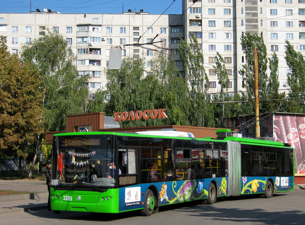 Харків, ЛАЗ E301D1 № 3209
