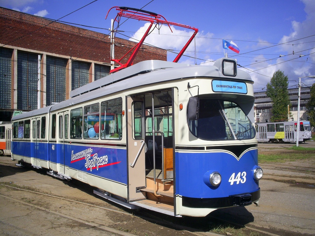 Калининград, Duewag GT6 № 443