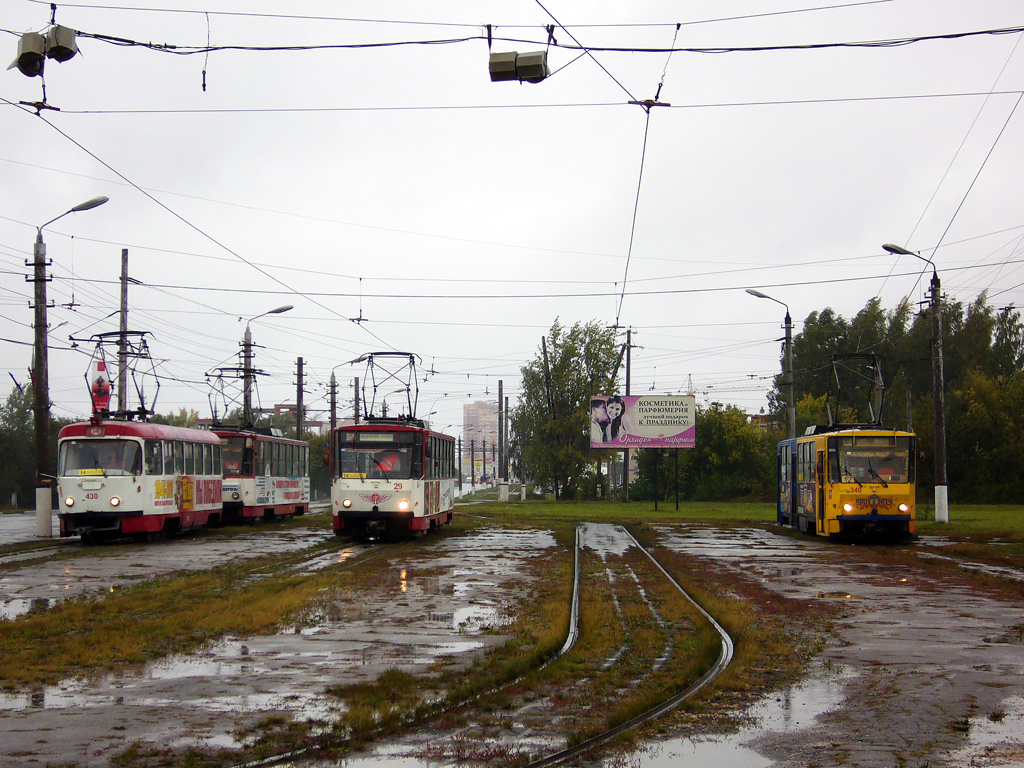 Тула, Tatra T3SU № 430; Тула, Tatra T6B5SU № 29; Тула, Tatra T6B5SU № 340; Тула — Линейные станции и кольца