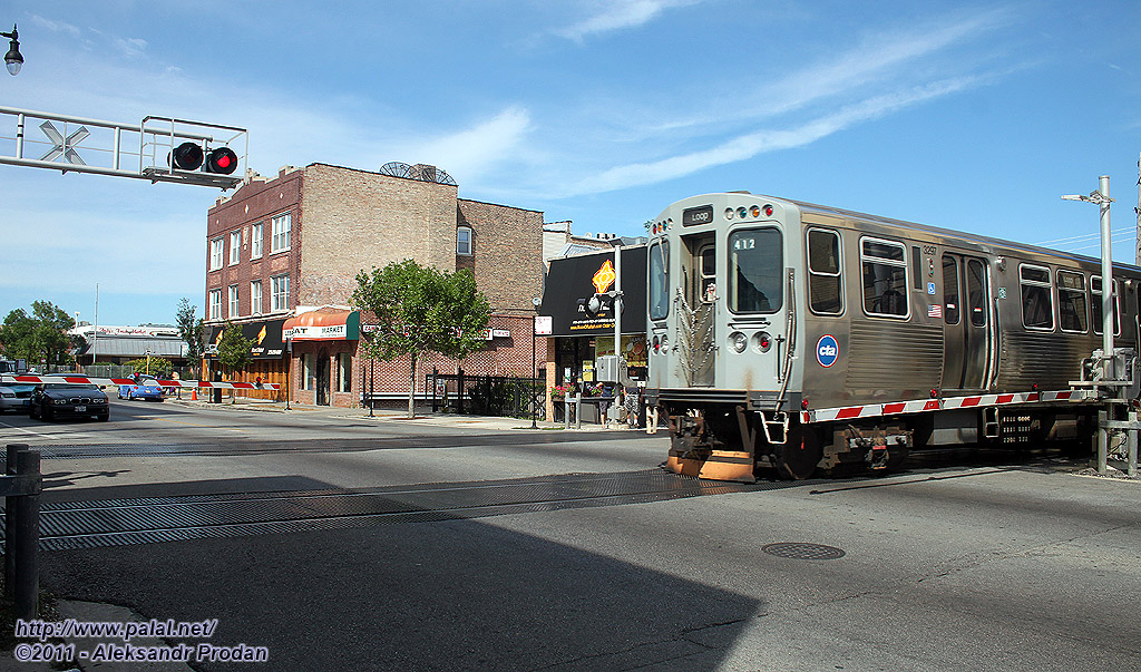 Chicago, Morrison-Knudsen CTA 3200 Series č. 3291; Chicago — Chicago “L”