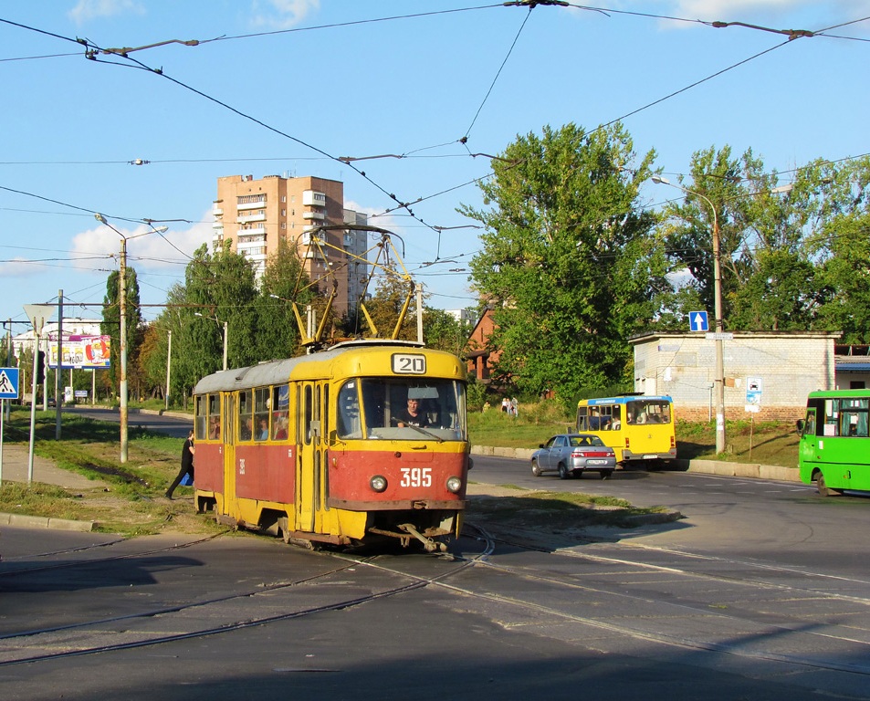 Харьков, Tatra T3SU № 395