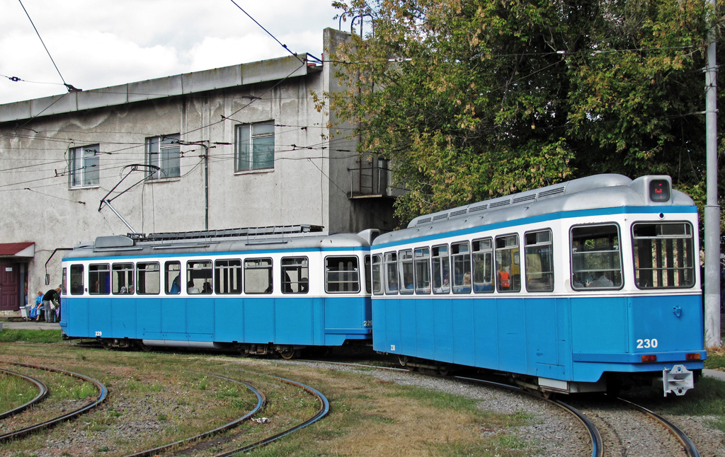 Vinnytsia, SWS/MFO Be 4/4 "Karpfen" № 229; Vinnytsia, SIG B4 "Karpfen" № 230