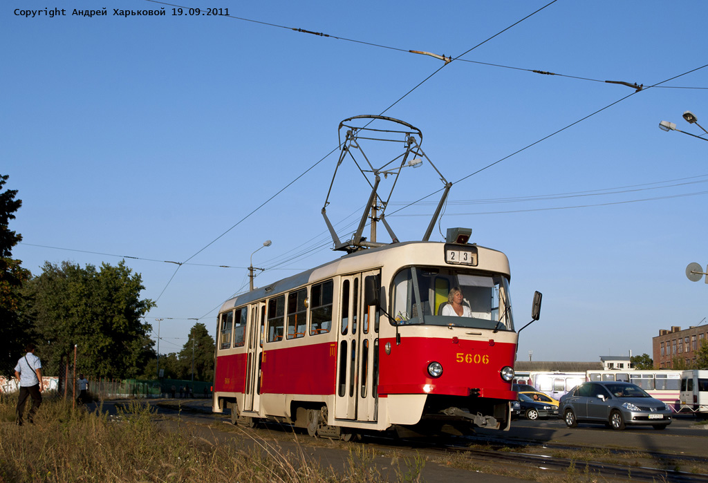 Kijów, Tatra T3SU Nr 5606