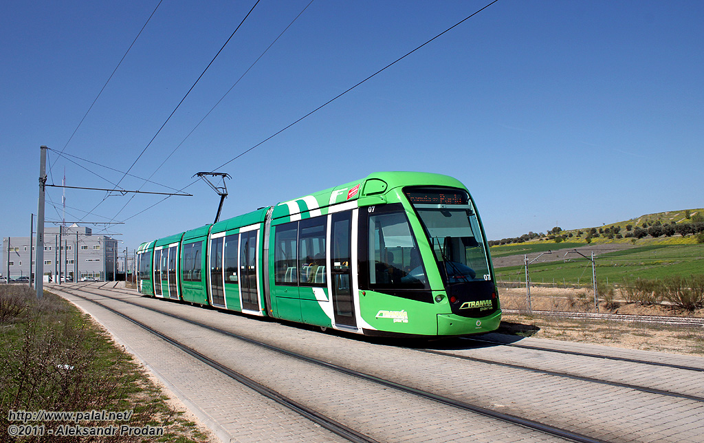 Парла, Alstom Citadis 302 № 07