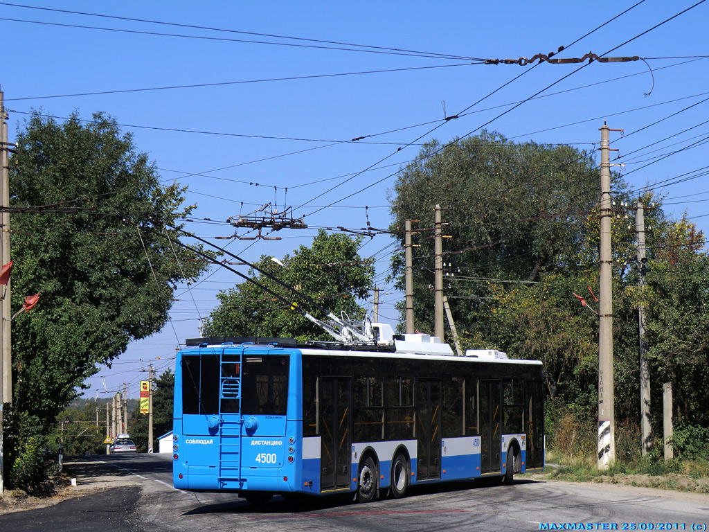 Crimean trolleybus, Bogdan T80110 # 4500