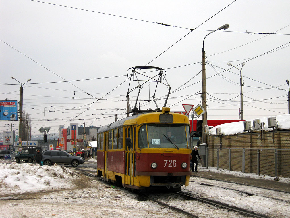 Харков, Tatra T3SU № 726