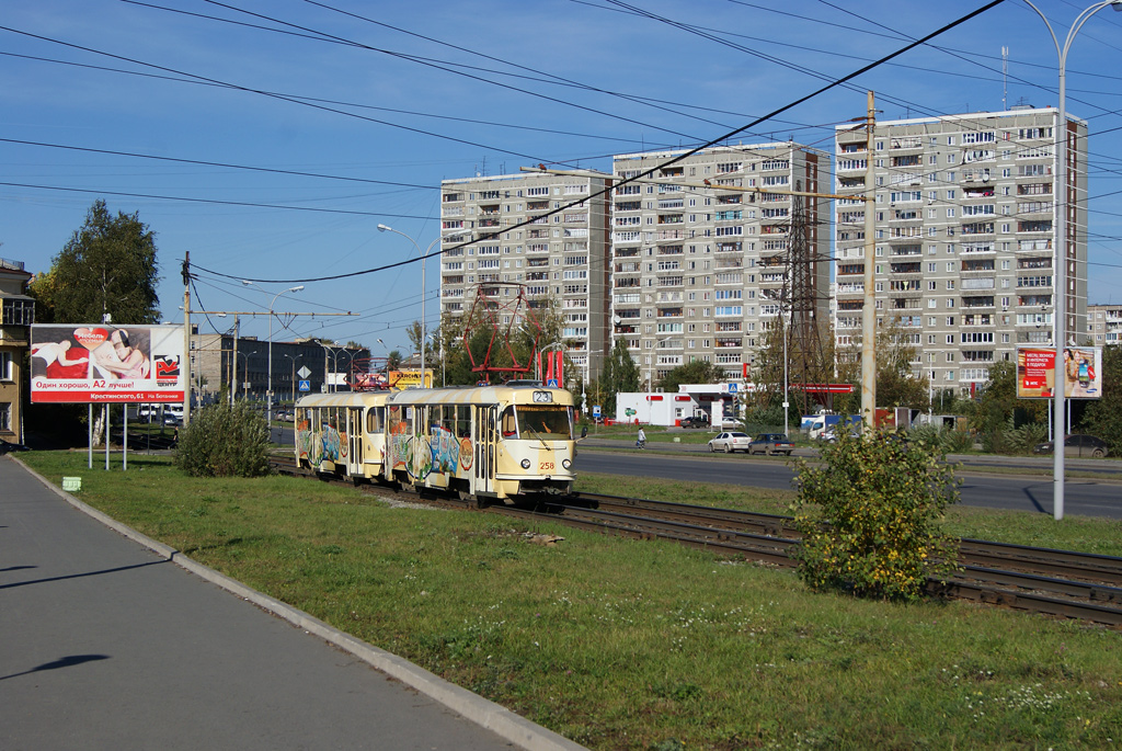 Jekatěrinburg, Tatra T3SU č. 258