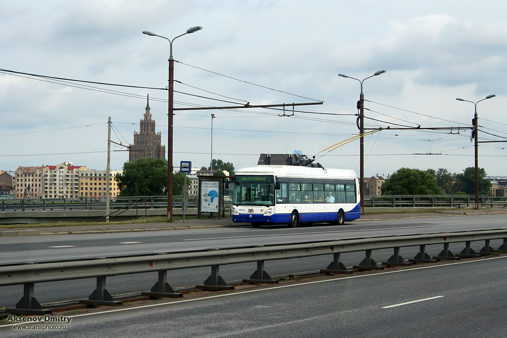 Riga, Škoda 24Tr Irisbus Citelis Nr. 29113