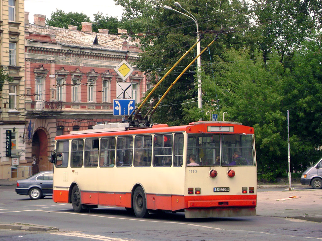 Вильнюс, Škoda 14Tr10/6 № 1110