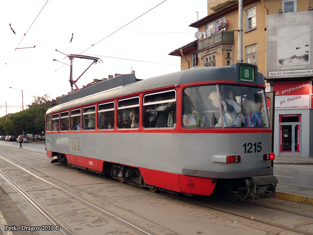 Sofia, Tatra T4DC № 1215